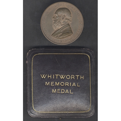 623 - SIR JOSEPH WHITWORTH (1803-87), engineer, inventor, and philanthropist, Whitworth Scholarships, bron... 