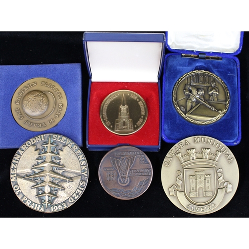 652 - GROUP OF MODERN MEDALLIONS, Poland, World War II, 30th Anniv of the Samodzielna Brygada Strzelc?w Ka... 