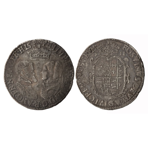 749 - Shilling, undated type (c1555) AVF/VF, an attractive coin, problem-free on a nice round flan and far... 