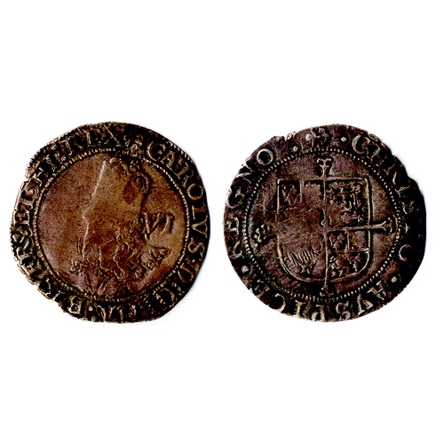 770 - Sixpence, class 4.1, mm Anchor (1638-0), a very nice VF with pleasing tone. S2814.