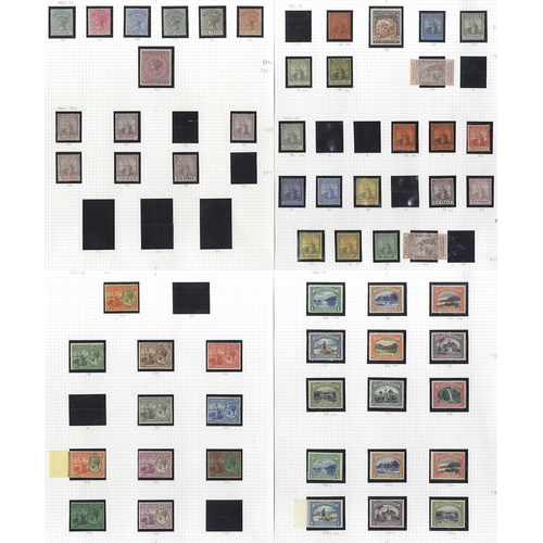 1883-1953 M collection on leaves with 1883 set to 5s, 1901 to 5s (excl ...