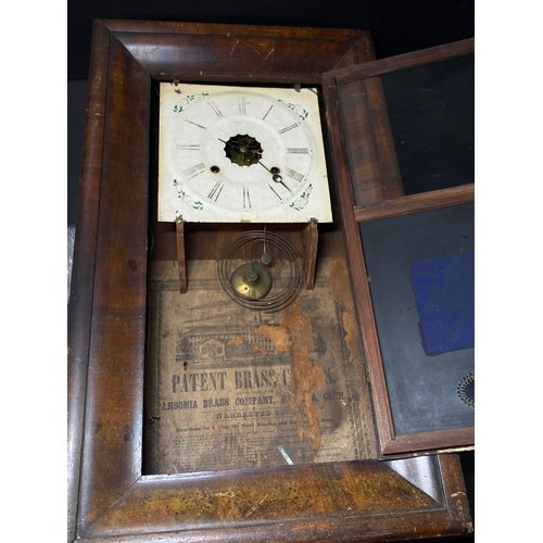 Early Ansonia Brass Company Ogee Wall Clock, c.1854–1869 An early ...