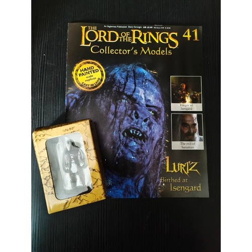 Eaglemoss The Lord Of The Rings Collectors Models Issue: 41 - Lurtz ...