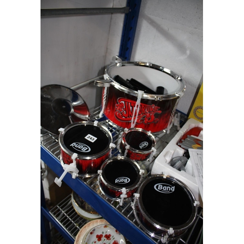 243 - Childs toy drum kit