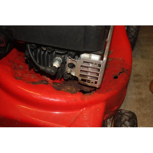 70 - 5 hp petrol self drive mower deck rusty- needs attention