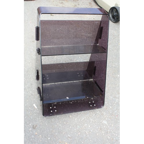 12 - Plastic display rack 28