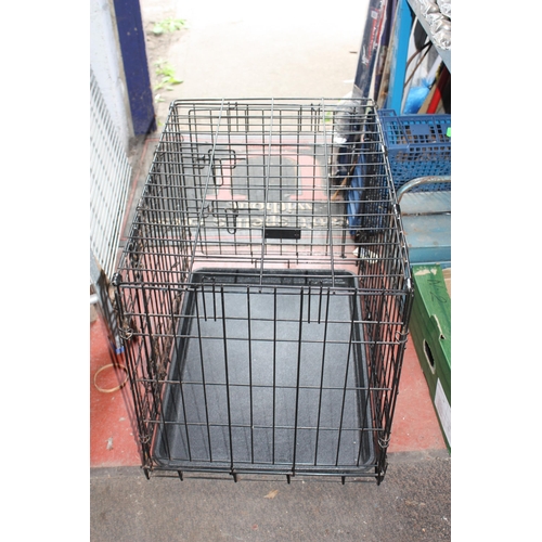 203 - Small dog cage 24