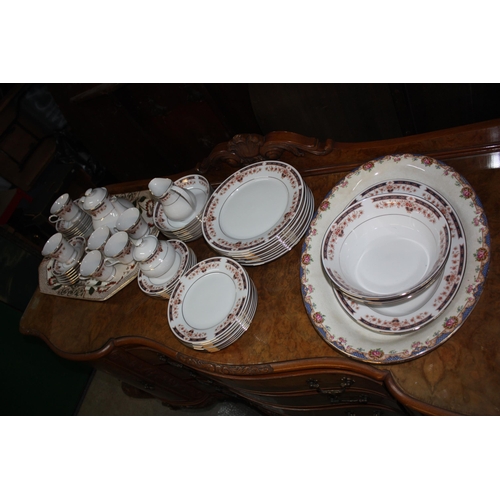 1777 - Large quantity Laklain by Dankotuwa tea & dinnerware & 2 other meat plates