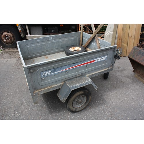 6 - Erde 122 2 wheel trailer 36 1/2