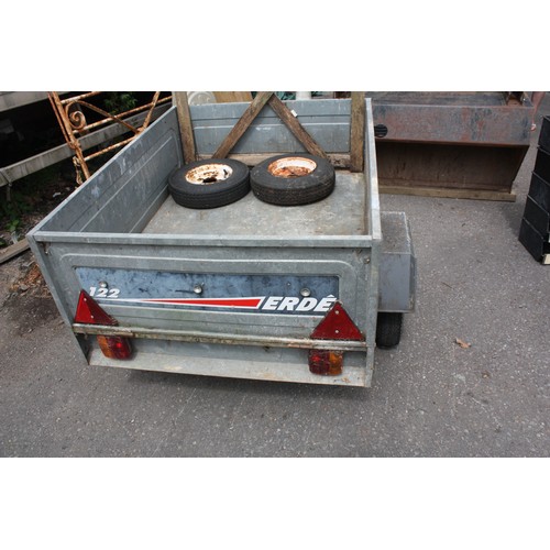 6 - Erde 122 2 wheel trailer 36 1/2