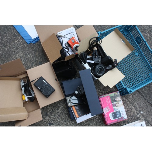 1826 - 2 crates of cameras,mobile phones candles etc.
Monday update-Sony NEX-3n camera has a error after ta... 