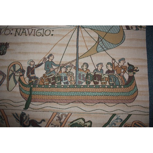 1827 - 2 wall hanging wall tapestries,largest 47 1/2