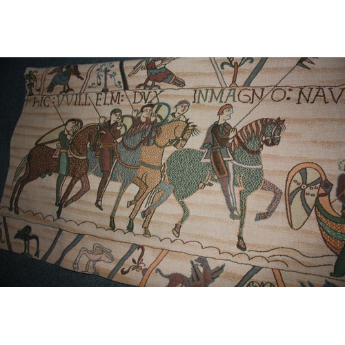 1827 - 2 wall hanging wall tapestries,largest 47 1/2