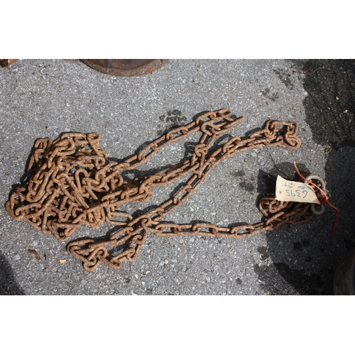 51 - Approx. 29' iron chain