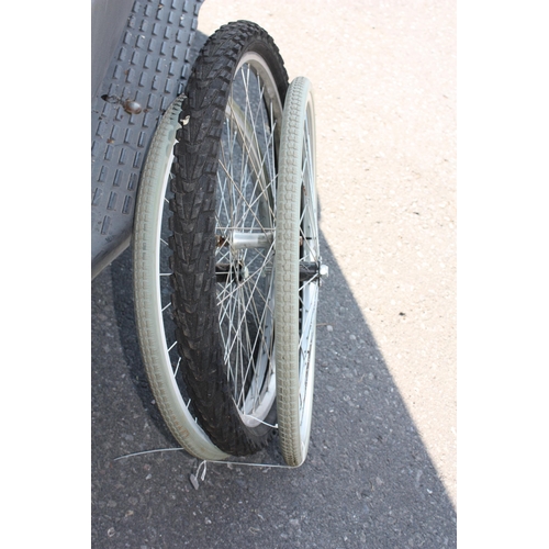 20 - 3 bicycle wheels
