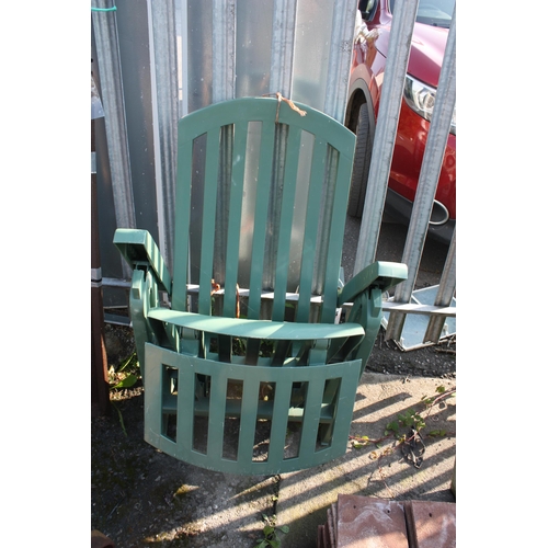 64 - Folding garden chair