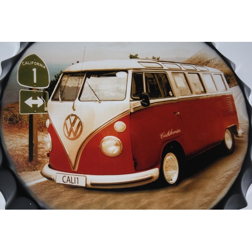 1160 - Large bottle lid VW camper sign 16