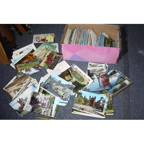 1354 - Large quantity assorted postcards- some a/f