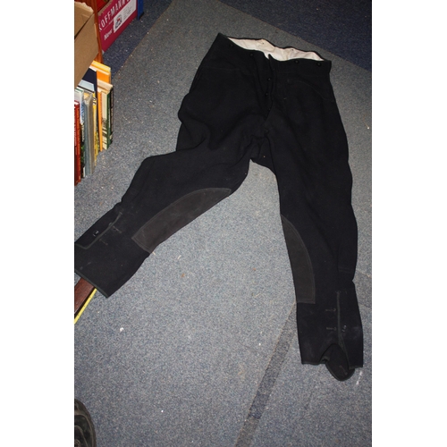 1360 - Vintage Police motor cycle trousers