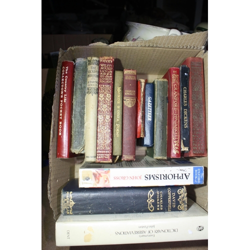 1409 - Poetry books, Charles Dickens etc