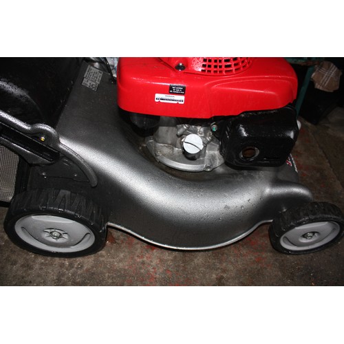 212a - Honda GCB160 petrol mower, stored in garage for a year-now non starter but very clean