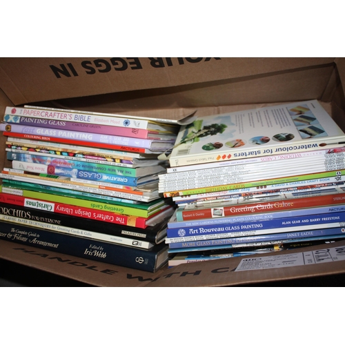 458 - Box craft books etc