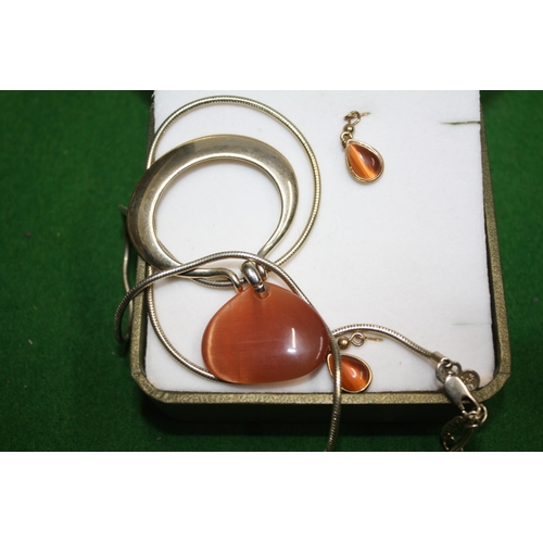 1073 - Necklace & earrings set