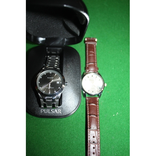 1108 - Accurist watch- needs battery & 1 other