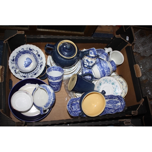 1490 - Box Denby, Spodes Italian etc