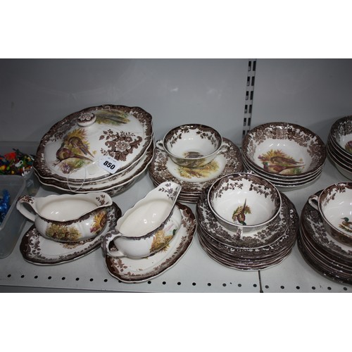 850 - Large selection Royal Worcester Pallissy Game Series tableware