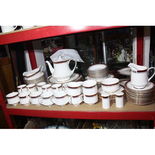 1450 - Large quantity Paragon Holyrood table ware & quantity tea & coffee cups