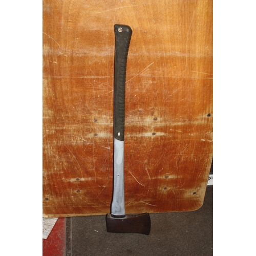 162 - Long handled axe 34