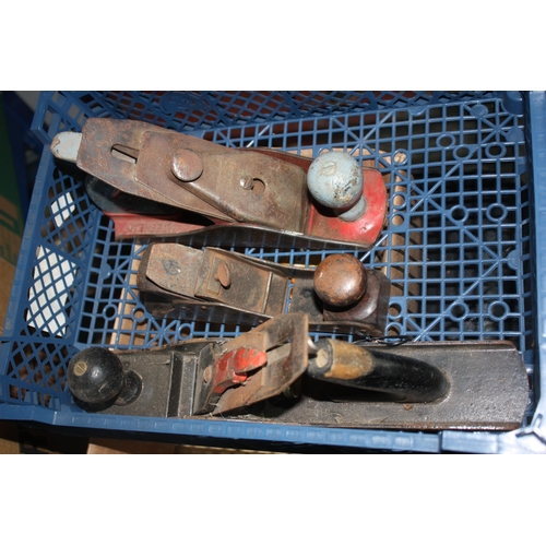 168 - 3 vintage metal planes