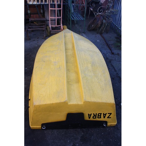 3 - 8' hard plastic tender dinghy made by Acmil Australia model Pioneer 8, rollocks & transom  mount for... 