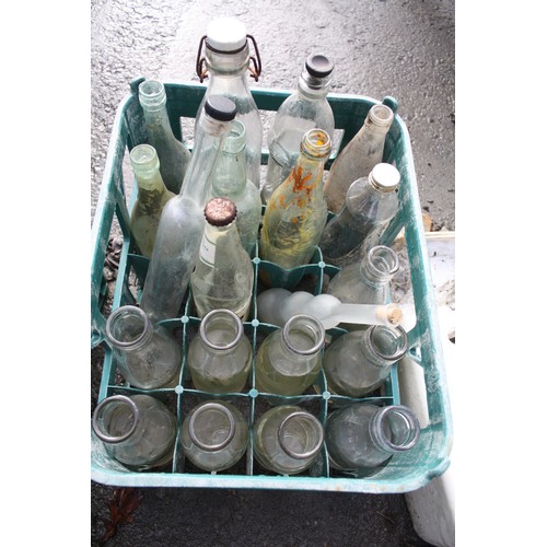 53 - 3 crates assorted bottles