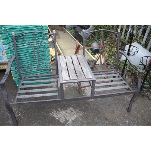 70 - Lightweight aluminium garden bench 59