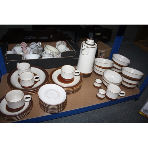 835 - Quantity Denby pottery tableware