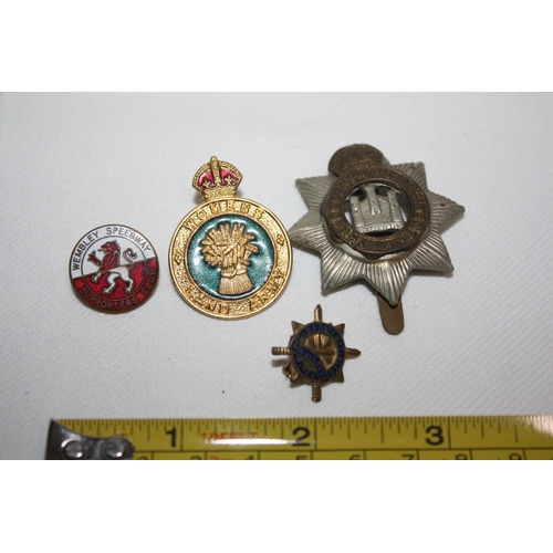 1169 - 4 assorted badges