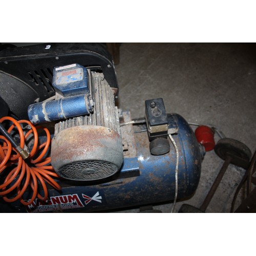 247 - Magnum compressor with tools- sold as seen