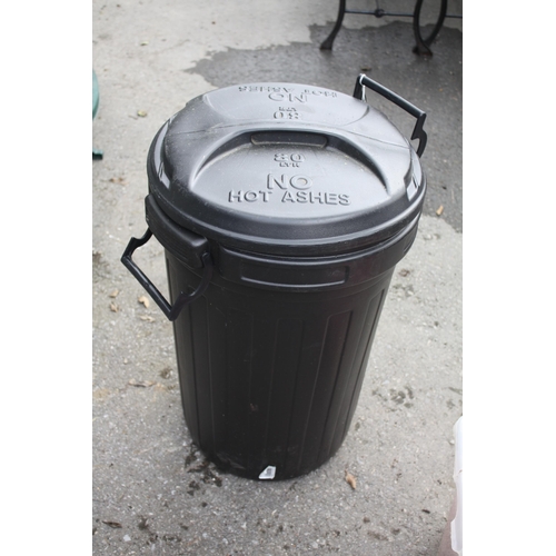 180 - 80 litre plastic dustbin