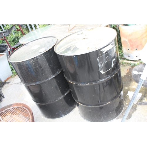 191 - Pair 205 litre ethanol drums