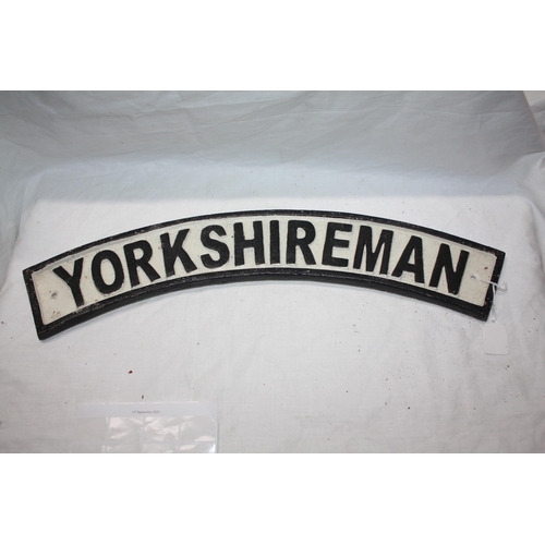 1035 - Iron Yorkshireman sign 20