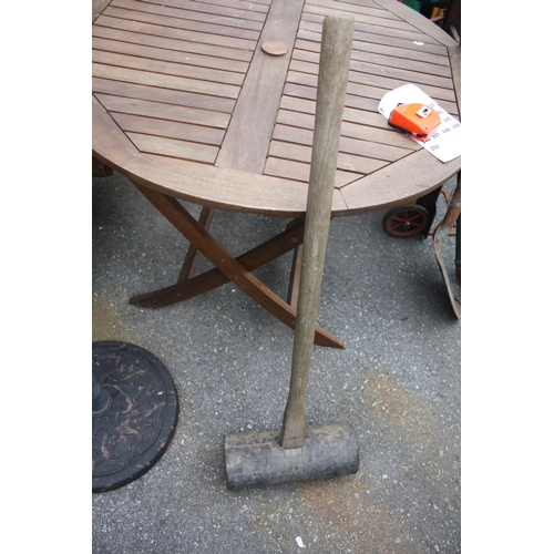 235 - Large rubber mallet 42