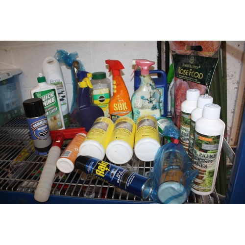 446 - 6 tubs patio cleaner, SBK weed killer etc