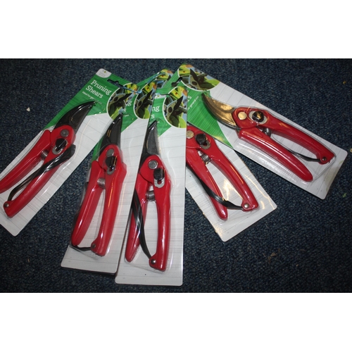 594 - 5 pairs pruning shears