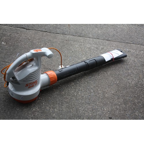 327C - Stihl SHE71 electric garden vac/blower is as new & unused