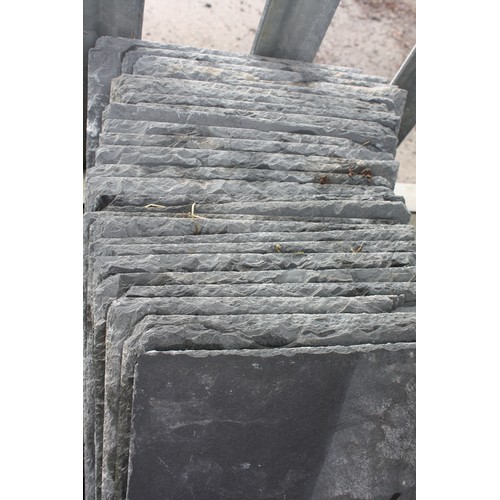 279 - Assorted roof slates largest 37 x 50 cm