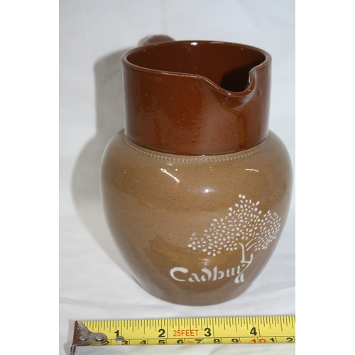 536 - Stoneware Cadburys jug 6