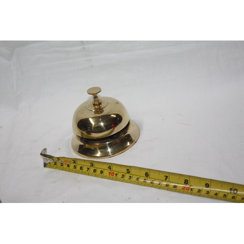 601 - Brass reception bell 4