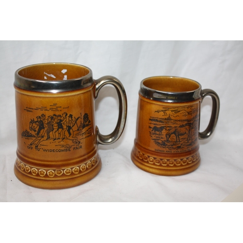 712 - Lord Nelson pottery tankard 5